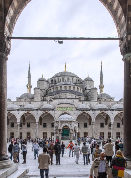 visita mesquita a Istambul