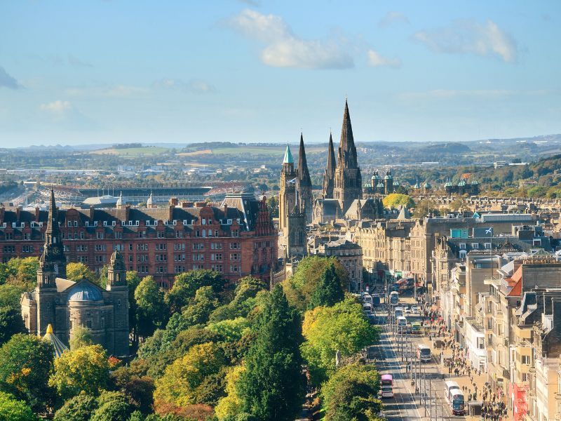 visita guiada a Edimburg